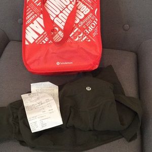 NWT lululemon ALIGN joggers army green ✅